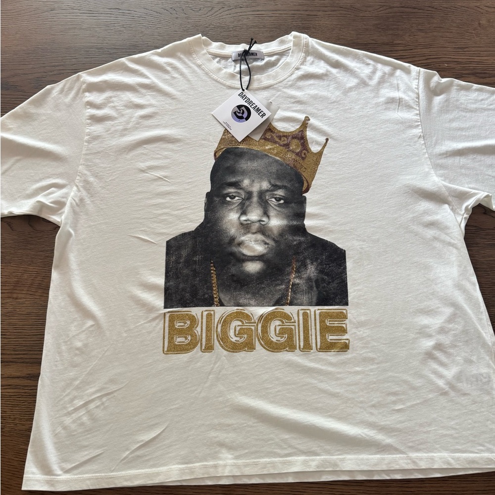 White Biggie Graphic T-Shirt